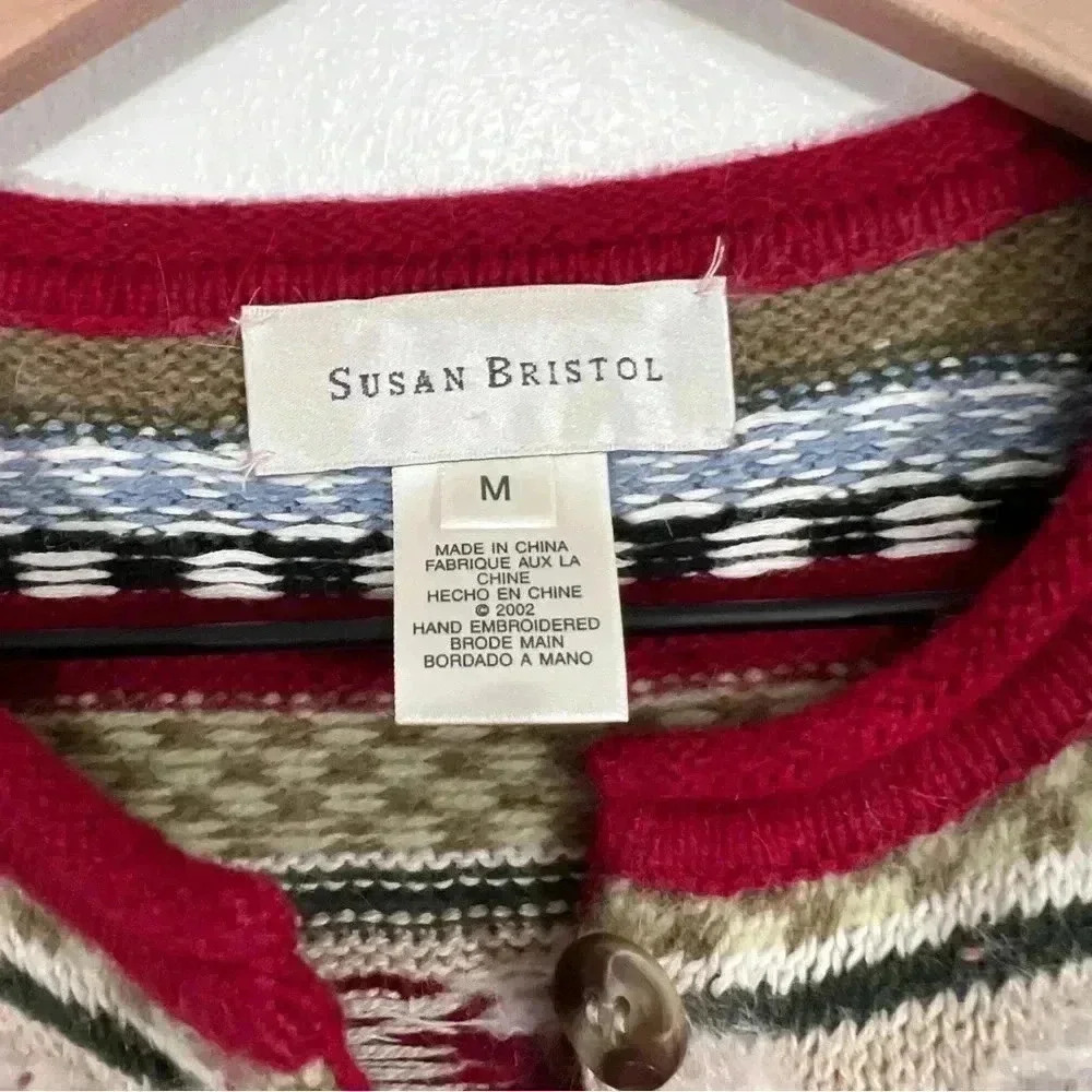 Susan Bristol Christmas Cardigan - Picture 3 of 6